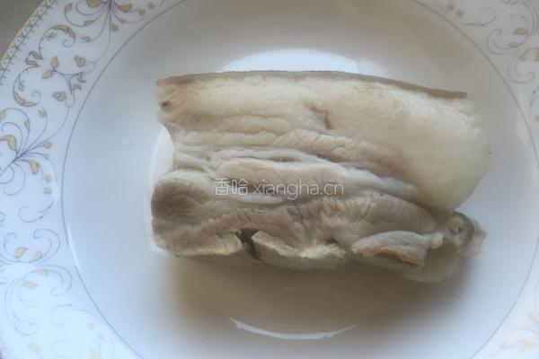 青蒜炒肉的做法图解5