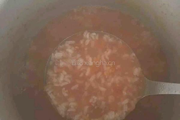 番茄牛肉粥的做法图解6