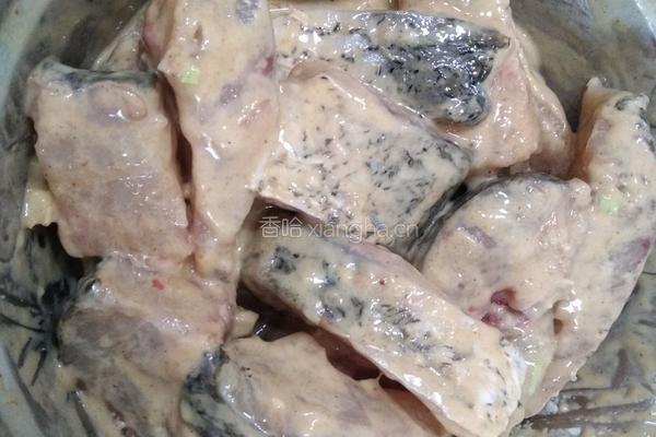 豆豉酱汁红烧草鱼块的做法图解5