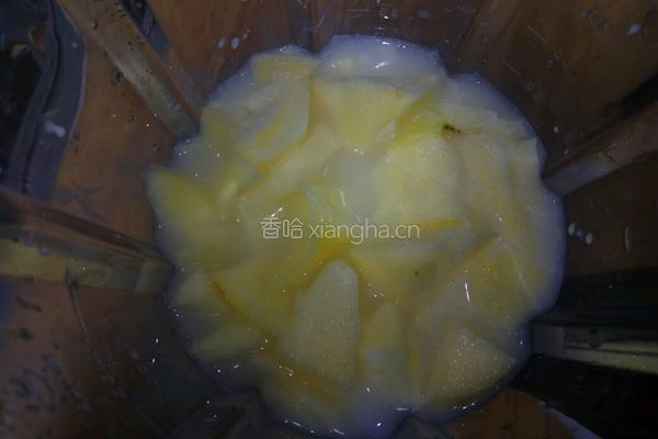 苹果牛奶的做法图解4