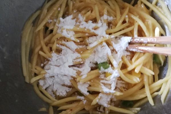 芝士土豆丝的做法图解4