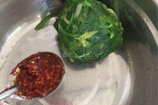 凉拌芹菜叶的做法图解3