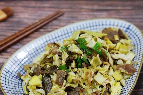糟菜炒鞭笋的做法图解10