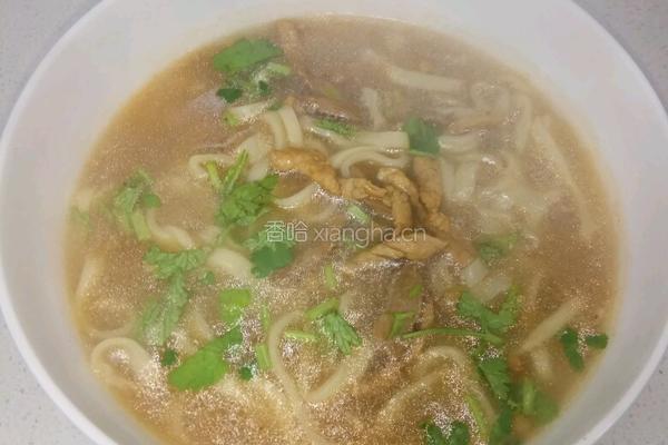 肉丝手擀面的做法图解10