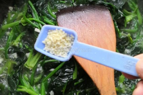 清炒菠菜的做法图解7