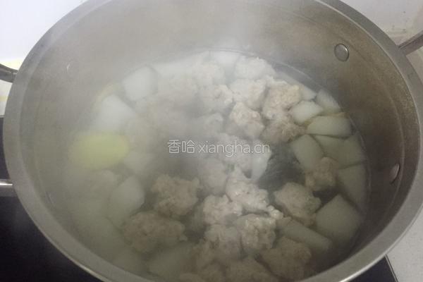 萝卜丸子汤的做法图解11