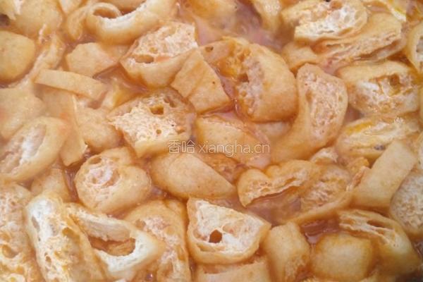 茄汁焖油豆腐的做法图解8