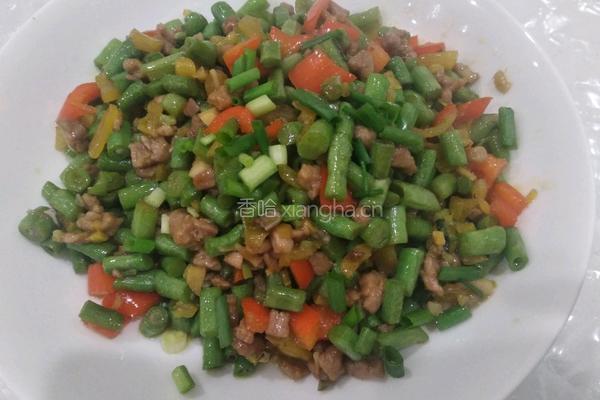 肉末酸菜炒豆角的做法图解9