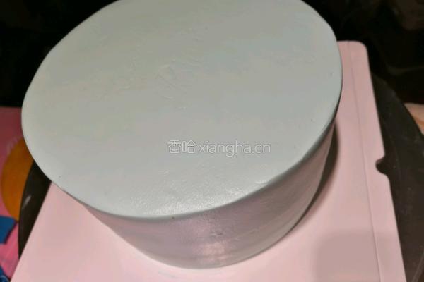 小清新生日蛋糕的做法图解6