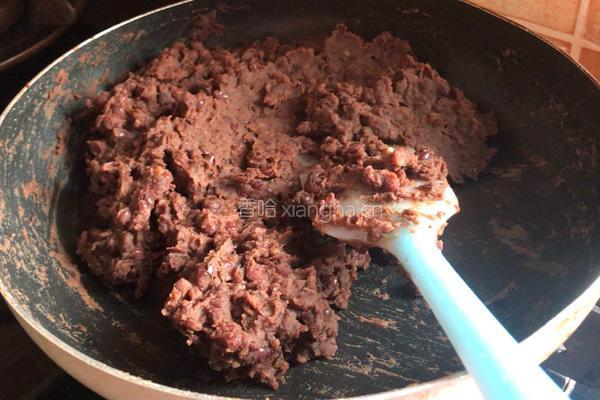 自制颗粒红豆沙的做法图解3