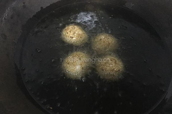麻团的做法图解15