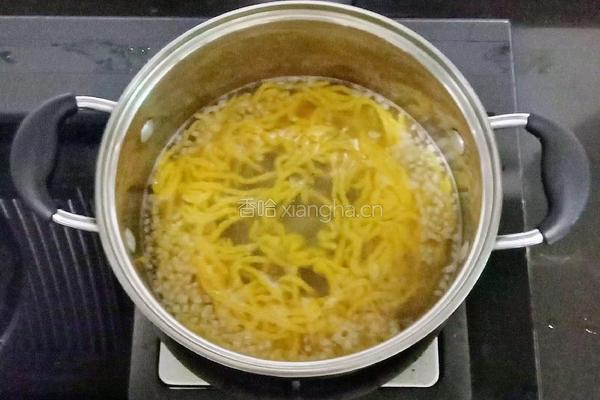 南瓜鸡肉面线 (宝宝辅食）的做法图解11