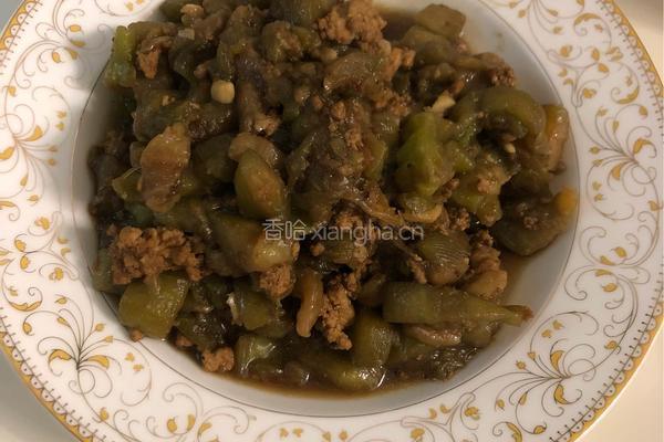 肉沫茄条的做法图解14