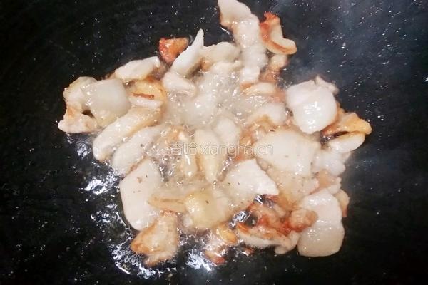 圩头炒肉片的做法图解4