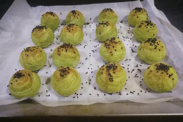 芝麻绿豆酥的做法图解19