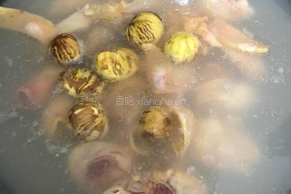 栗子烧鸡的做法图解3