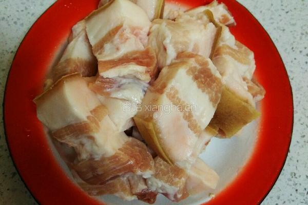 红烧肉的做法图解1