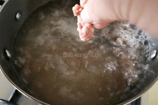  手工甩打牛肉羹的做法图解13