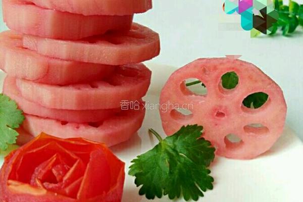 酸甜胭脂莲藕的做法图解6
