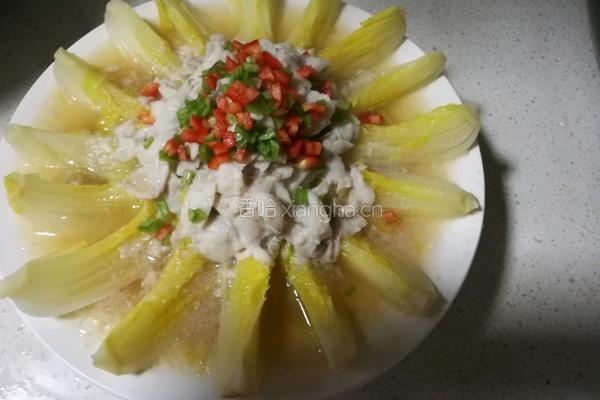 粉丝娃娃菜（花开富贵）的做法图解10