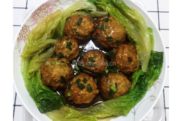香菇酿肉的做法图解9