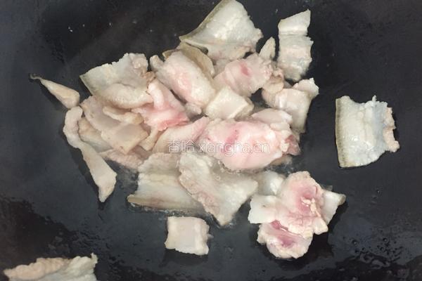 黄豆芽炒肉的做法图解5