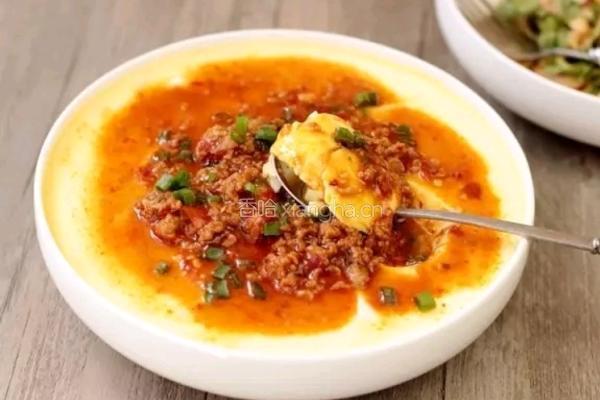 牛肉鸡蛋羹的做法图解9