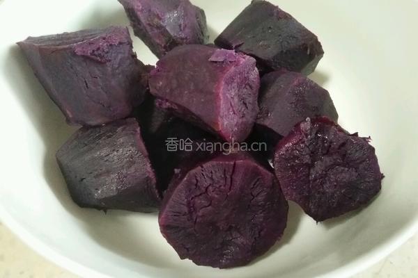 紫圆子的做法图解5
