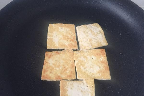 香煎豆腐的做法图解5