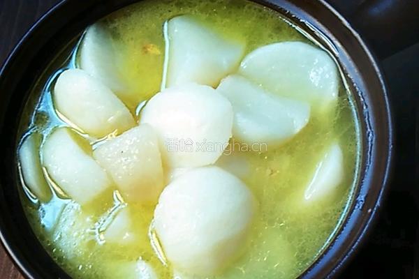 雪梨炖萝卜的做法图解6
