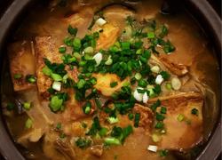 虾仁菌菇烩豆腐