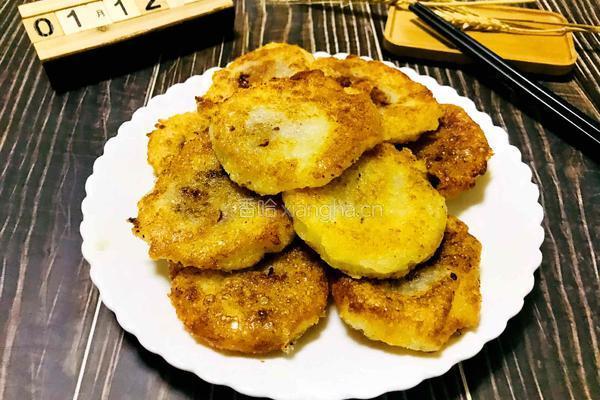煎粘豆包的做法图解8