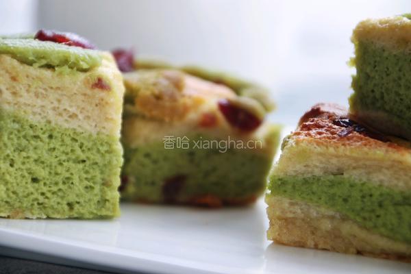蔓越莓翠绿蛋糕的做法图解19