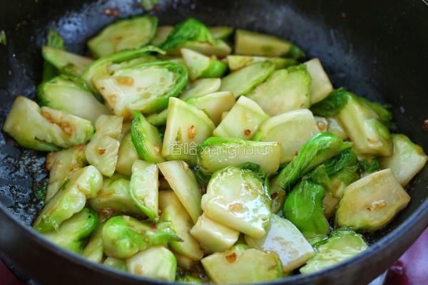 儿菜炒肉片的做法图解7