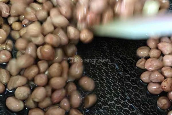 苔菜花生米的做法图解4