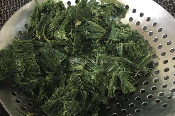 苔菜花生米的做法图解8
