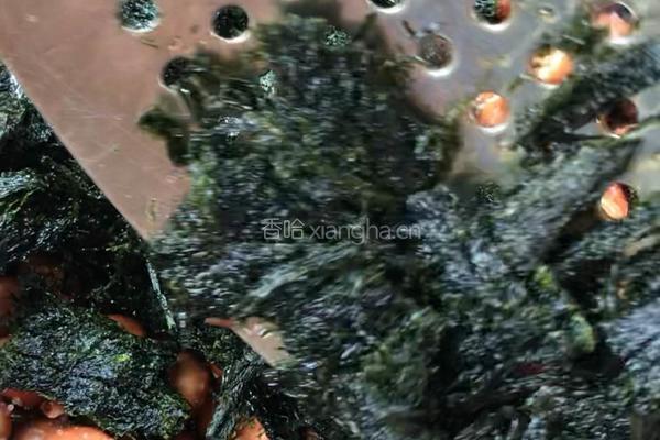 苔菜花生米的做法图解10