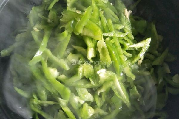 青椒肉丝的做法图解4