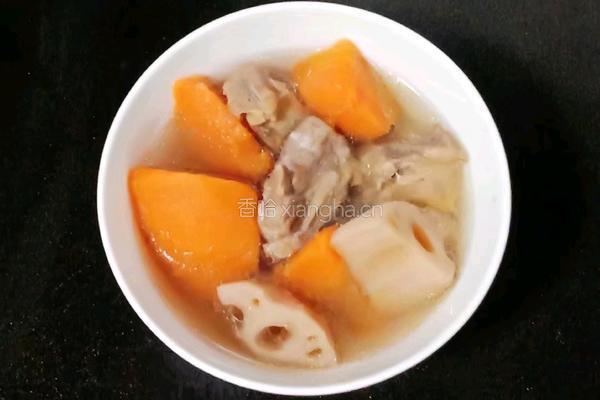 排骨汤面线 (宝宝辅食）的做法图解2