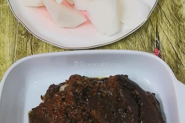 肉汁萝卜的做法图解1