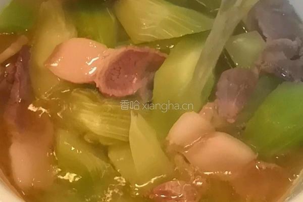 咸肉炖菜的做法图解7