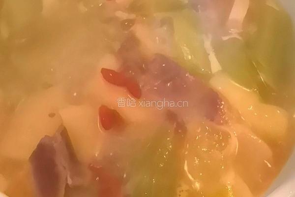 咸肉炖菜的做法图解11