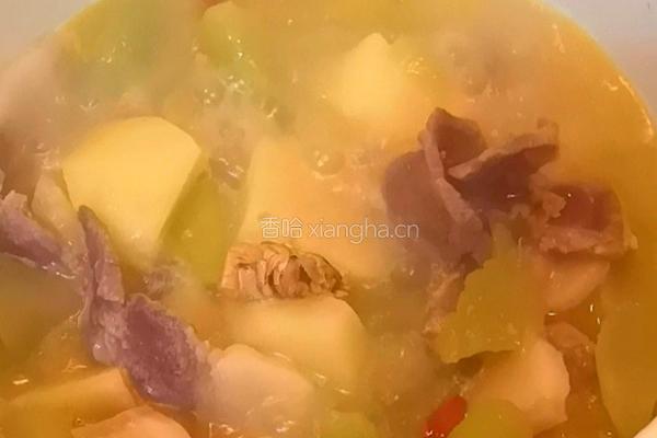 咸肉炖菜的做法图解12