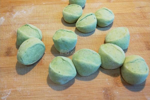 新文美食 菠菜酱肉包子的做法图解15