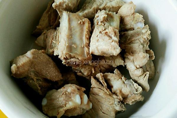红烧土豆排骨的做法图解3