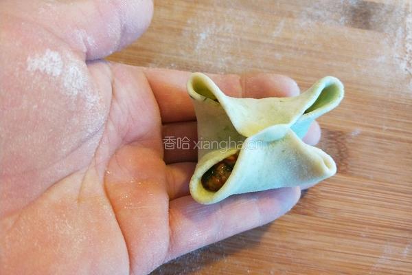 新文美食 花样蒸饺的做法图解13