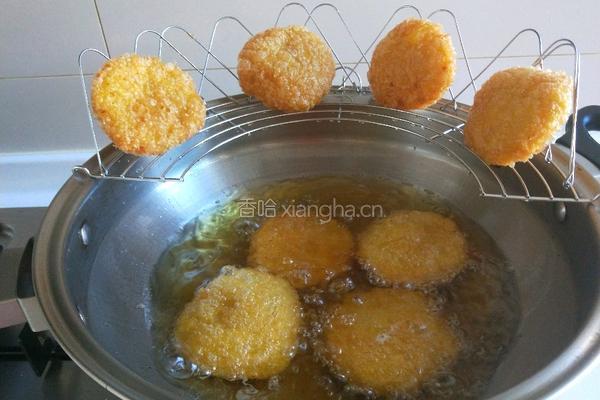 新文美食 黄米玫瑰炸糕的做法图解25