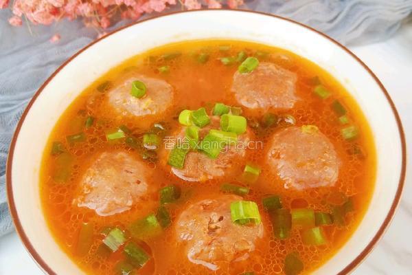番茄牛肉丸汤的做法图解10