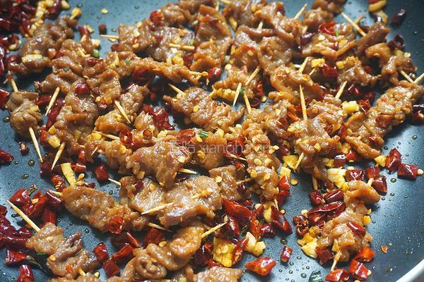牙签牛肉的做法图解9