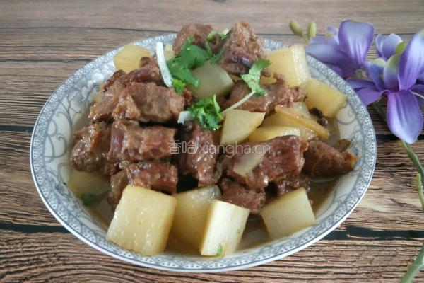 牛肉炖萝卜的做法图解17